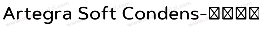 Artegra Soft Condens字体转换